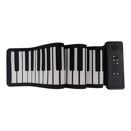 Roll Up Piano 88 Keys Hand-rolling Portable waterproof Silicone Piano for kids