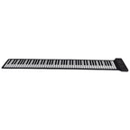 Roll Up Piano 88 Keys Hand-rolling Portable waterproof Silicone Piano for kids