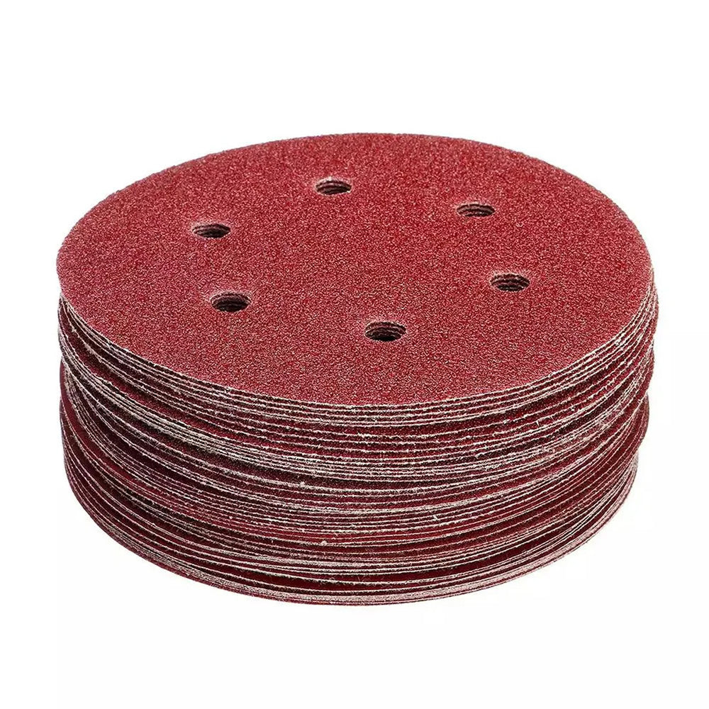 10 Pcs 9 inch Sandpaper 225mm 6 Hole Disc Polishing Tool Secondary image