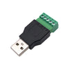 USB 2.0 Type Male Female to 5Pin Terminal Connector Adapter