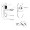 Home Security Tuya WiFi Monitoring Digital Video Doorbell with HD 1080P Camera