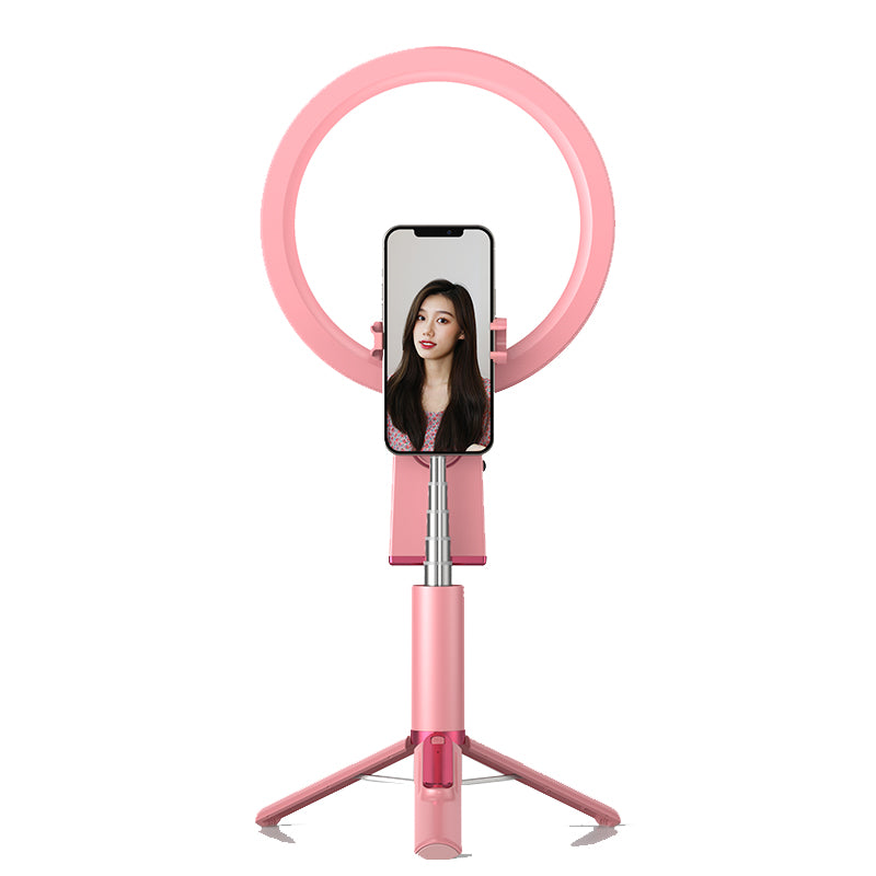 All-in-one Tripod Integrated Bluetooth Selfie Stick & Professional Fill Light Main image