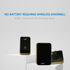 K0606  Waterproof Self Generating Power No Battery Required Wireless Doorbell
