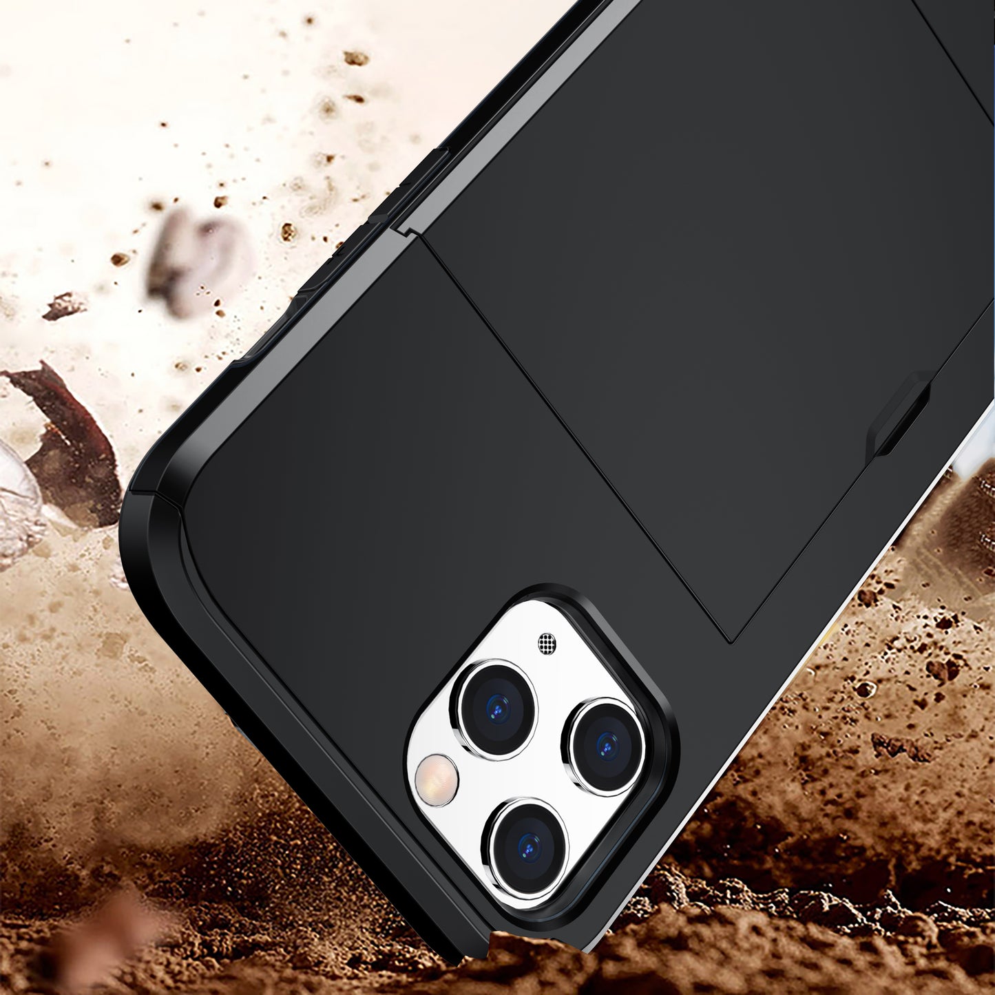 Shockproof Wallet Mobile Phone Case for iPhone12 ProMax