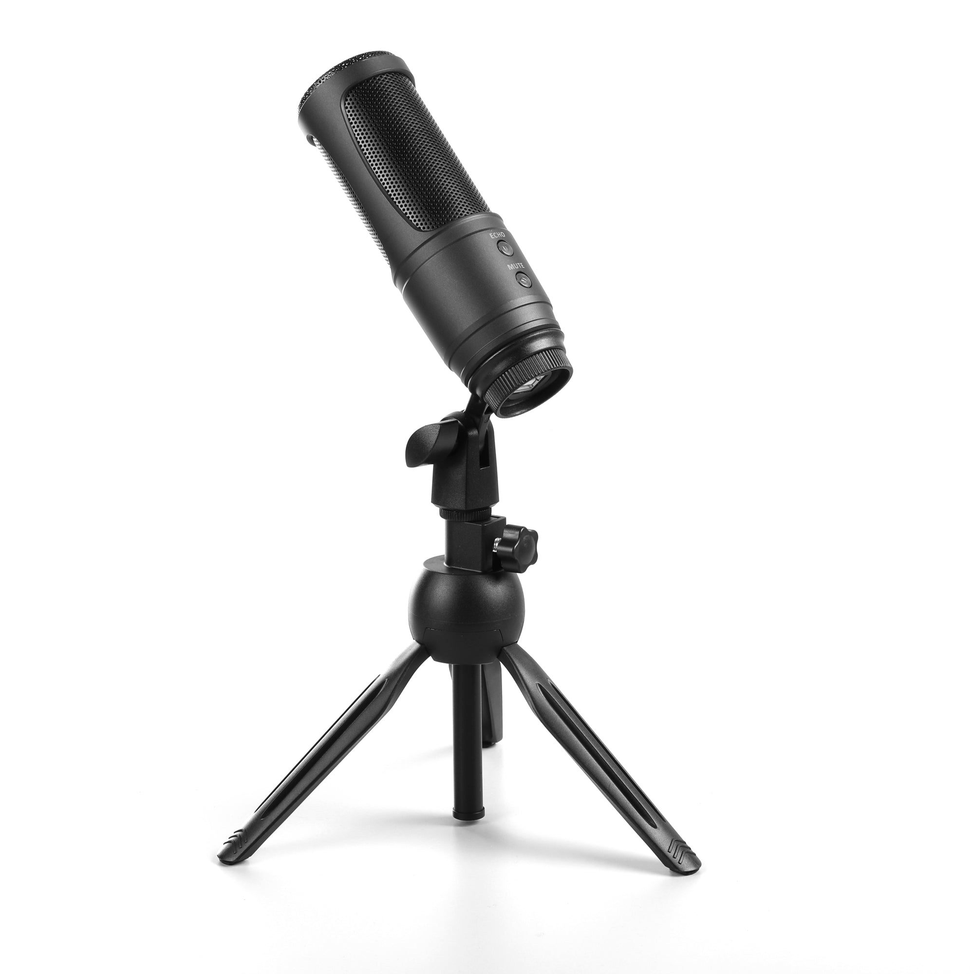 High Quality Computer Microphone with stand, USB PC Microphone for Video Recording Main image