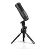 High Quality Computer Microphone with stand, USB PC Microphone for Video Recording