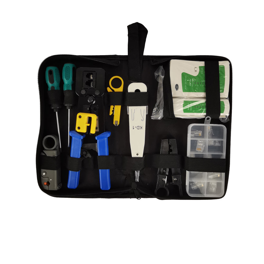 High Quality 10PC Network Computer Maintenance and Test Toolkit Main image