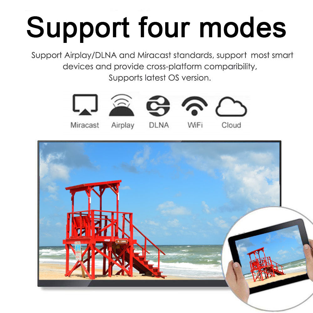 1080P 4K 2.4G+5G Dual Band Wireless Display Dongle Ultra Secondary image