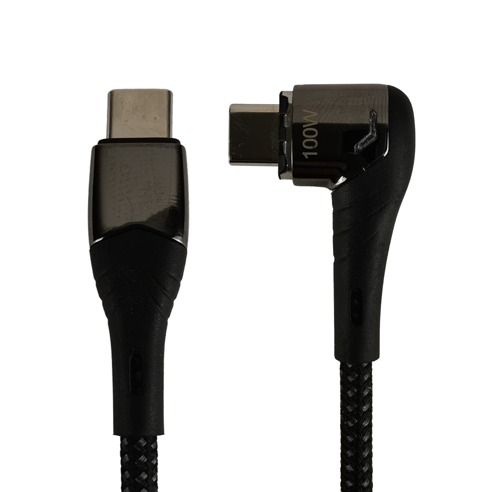 PD 100W Quick Elbow Magnetic Charger Cable 1.5m Type-C to Type-C Main image