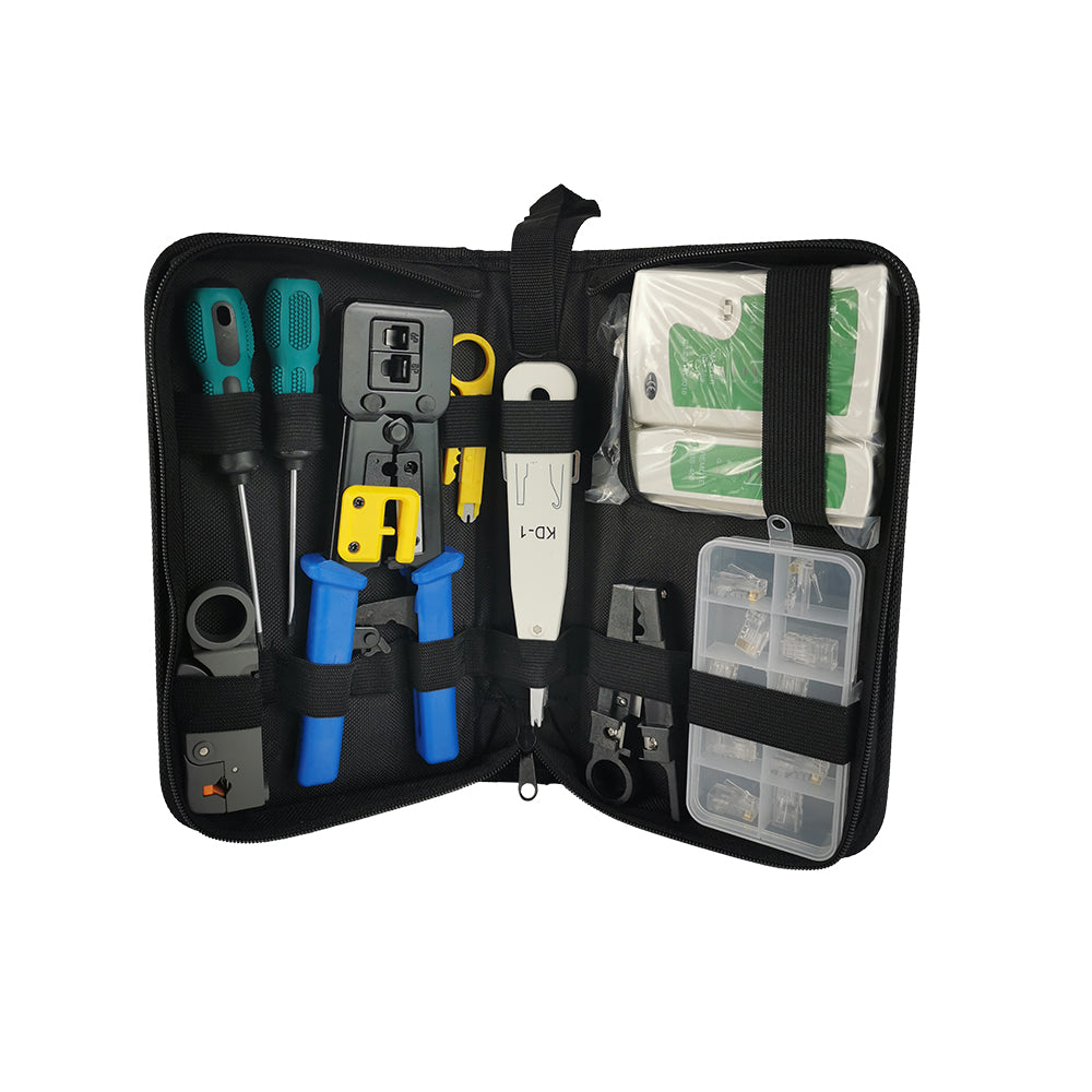High Quality 10PC Network Computer Maintenance and Test Toolkit Secondary image