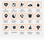 C6S Bluetooth Waterproof Smart Bracelet Blood Pressure Heart Rate for IOS Android