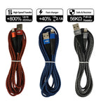 USB Durable nylon Mermaid Charger Cable For iphone ipad
