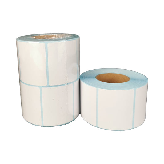 2 Rolls 50x40mm 600pcs High Quality Direct Thermal Labels