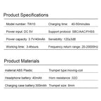 TW10 Wireless TWS Earphone Bluetooth Headset For iOS Android