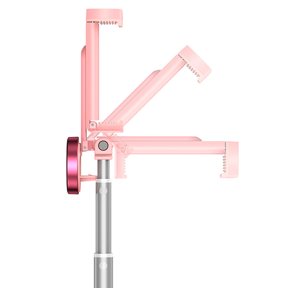 Magnetic 360 Degree Rotating Wireless Portable Selfie Stick Tripod For Mobile Secondary image