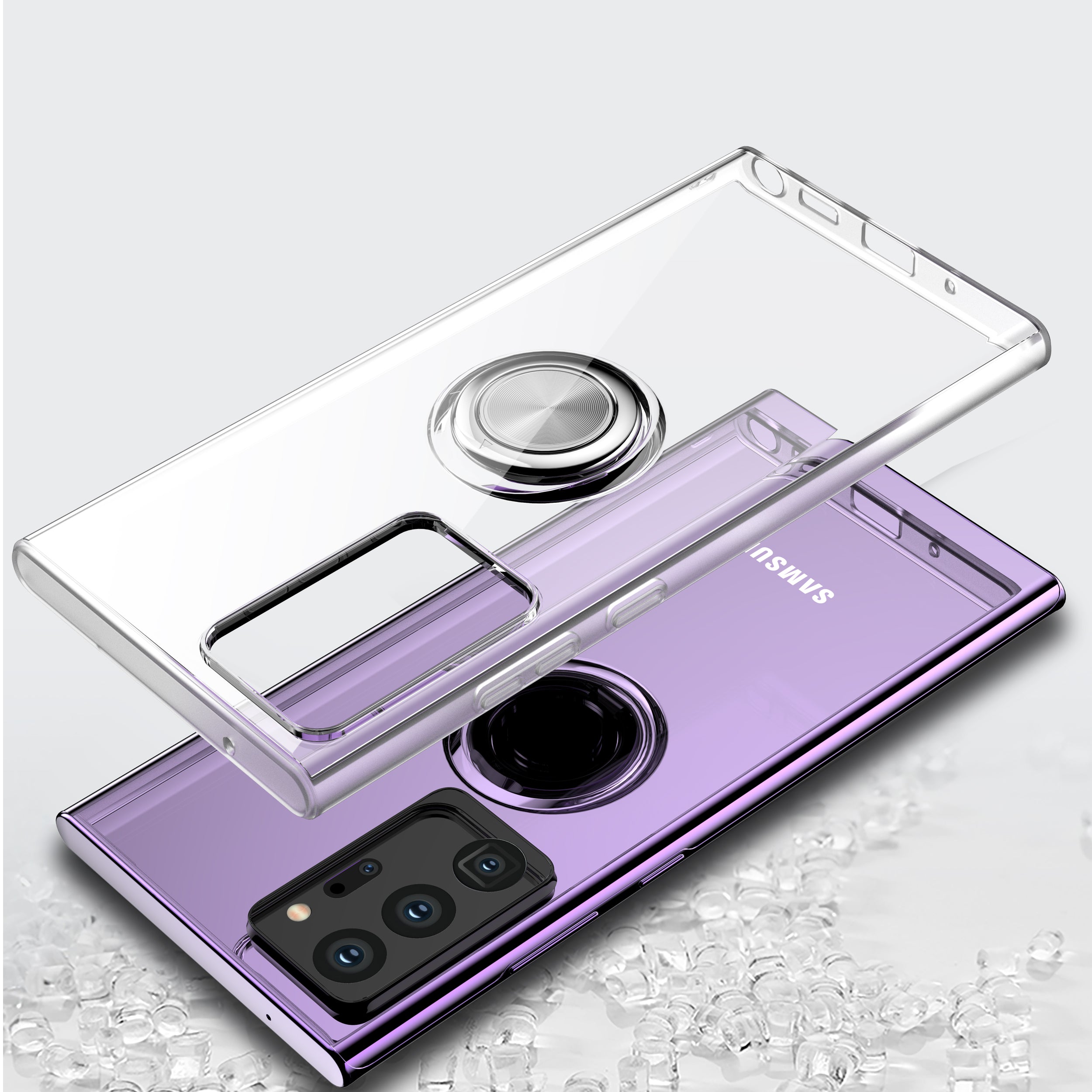 Finger Ring Rotatable Mobile Case  for Samsung Note20 Ultra Main image