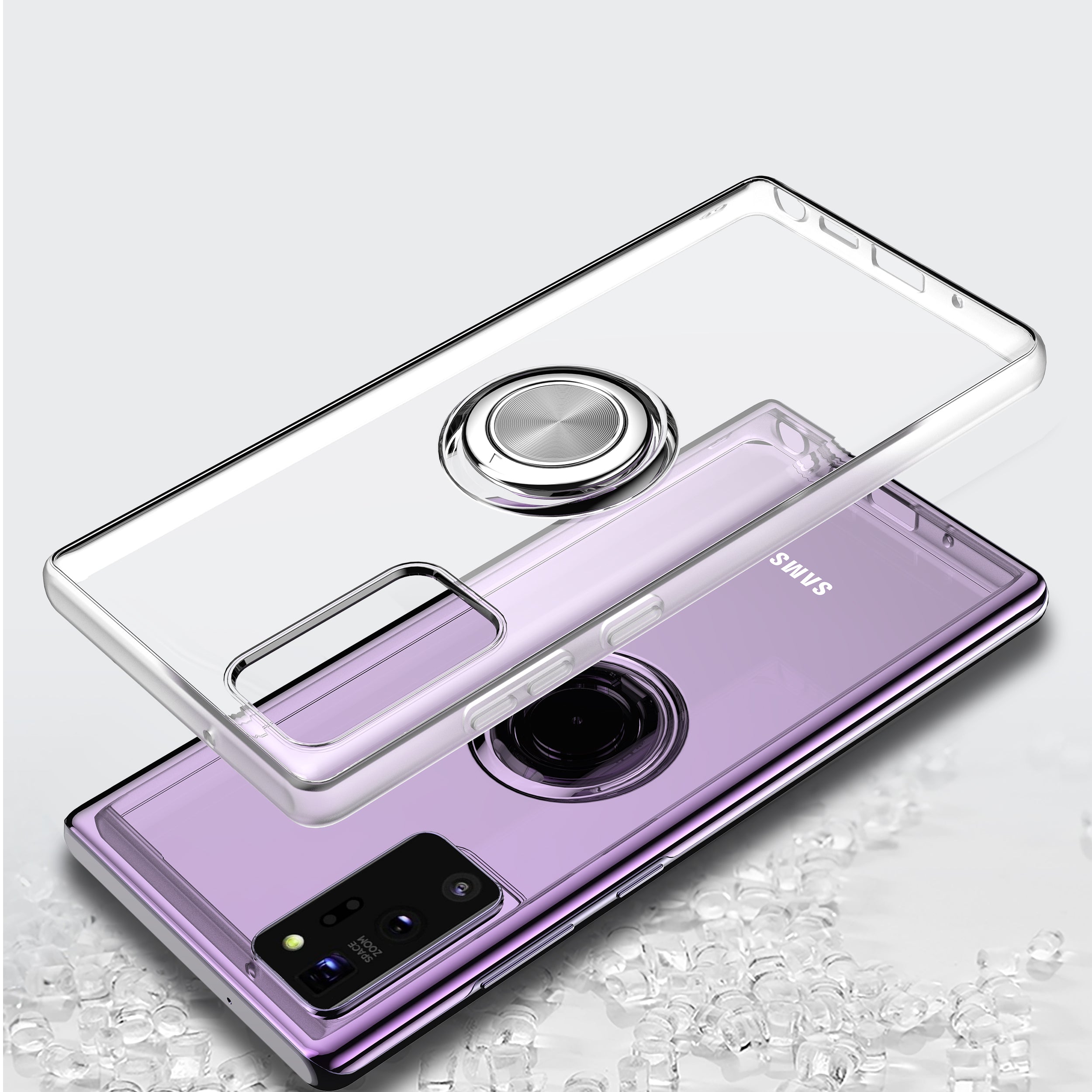 Finger Ring Rotatable Mobile Case for Samsung Note20 Main image