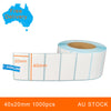 1 Roll 40x20mm 1000pcs High Quality Direct Thermal Labels