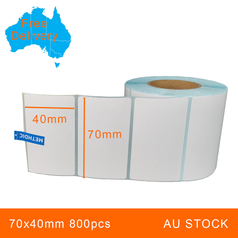 1 Roll 70x40mm 800pcs High Quality Direct Thermal Labels