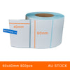 1 Roll 60x40mm 800pcs High Quality Direct Thermal Labels