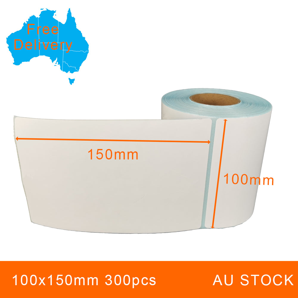 12 Roll 100x150mm 300pcs High Quality Direct Thermal Labels