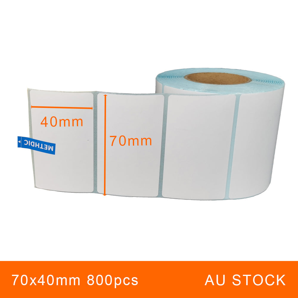 1 Roll 70x40mm 800pcs High Quality Direct Thermal Labels