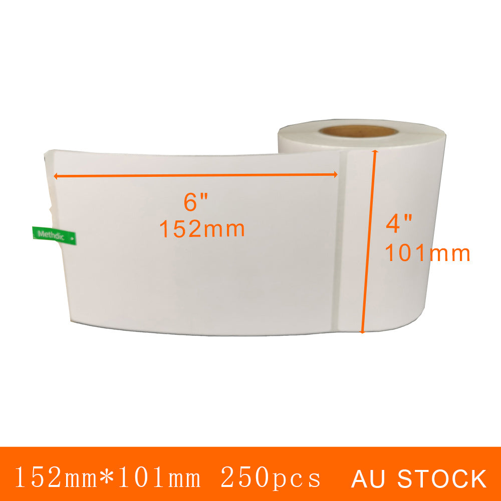 30 Rolls 4x6"(101x152mm) 250pcs High Quality Direct Thermal Labels Secondary image