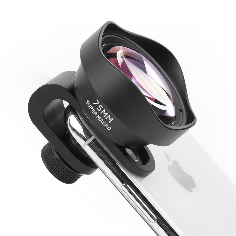 75mm Telephoto Macro Lens Super Macro Phone External Lens Multi Coated 40-75mm Secondary image