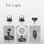 A31-80 360 Degree Rotating Multifunctional Portable Wireless Selfie Stick Tripod For Mobile