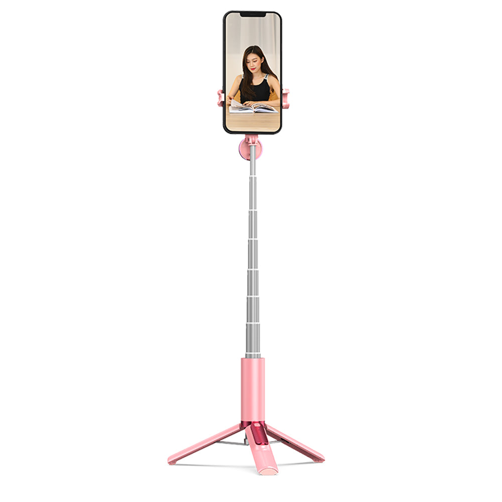 Magnetic 360 Degree Rotating Wireless Portable Selfie Stick Tripod For Mobile