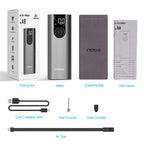 CYCPLUS A8 Portable Bicycle Tire Pump Bike Inflator Electric Air Compressor High Pressure Rechargeable Battery for Car Balls
