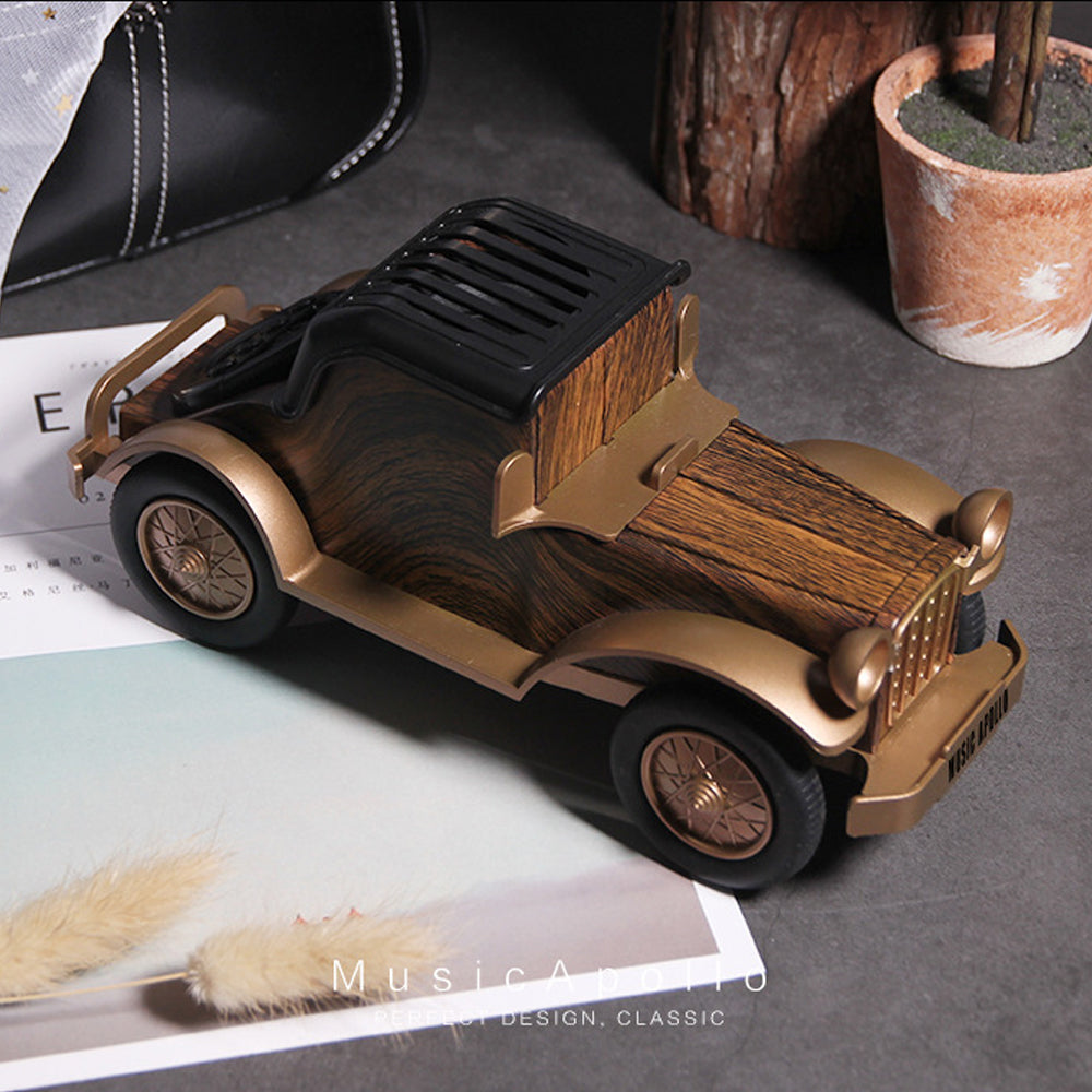 A9 high fidelity sound classic vintage car retro style bedside wireless speaker Secondary image