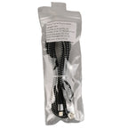 USB Durable nylon Mermaid Black White Charger Cable For iphone ipad