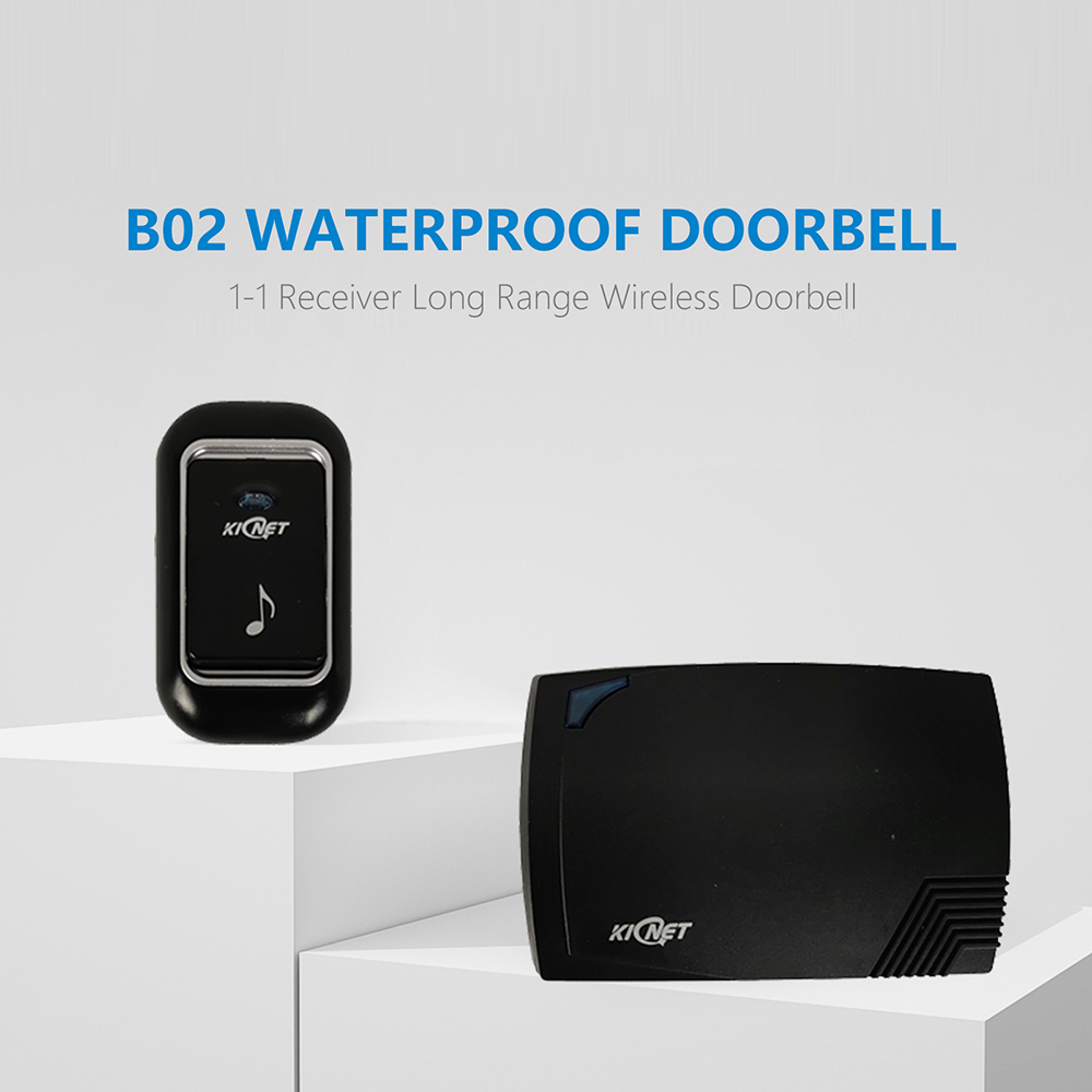B02 Waterproof Doorbell 1-1 Receiver Long Range Wireless Doorbell Secondary image