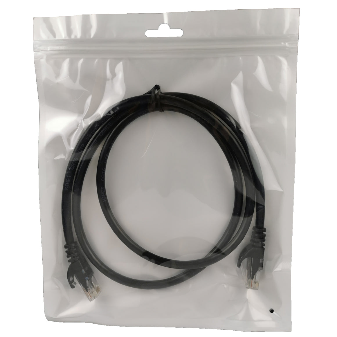 1m Black Ethernet Network Lan Cable CAT6 UTP 1000Mbps RJ45 8P8C Secondary image
