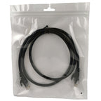 1m Black Ethernet Network Lan Cable CAT6 UTP 1000Mbps RJ45 8P8C