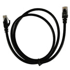 1m Black Ethernet Network Lan Cable CAT6 UTP 1000Mbps RJ45 8P8C