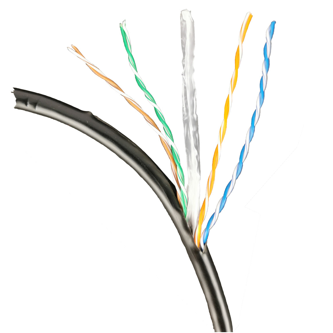 30m Black Ethernet Network Lan Cable CAT6 UTP 1000Mbps RJ45 8P8C