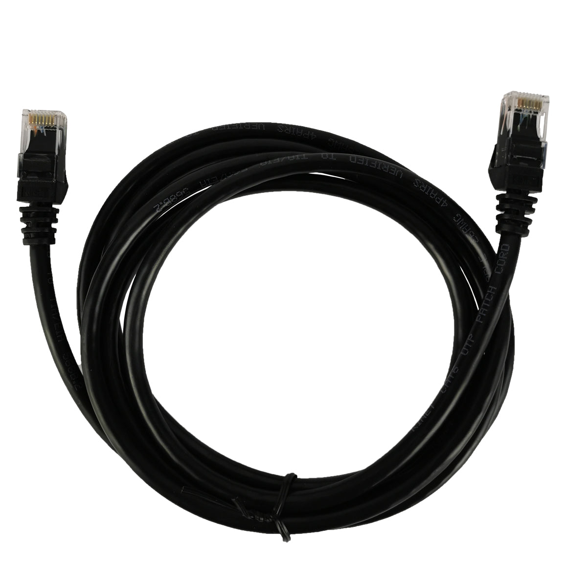 2m Black Ethernet Network Lan Cable CAT6 UTP 1000Mbps RJ45 8P8C Main image