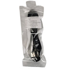 Type-C Double Elbow Cotton Linen Black Charging Cable