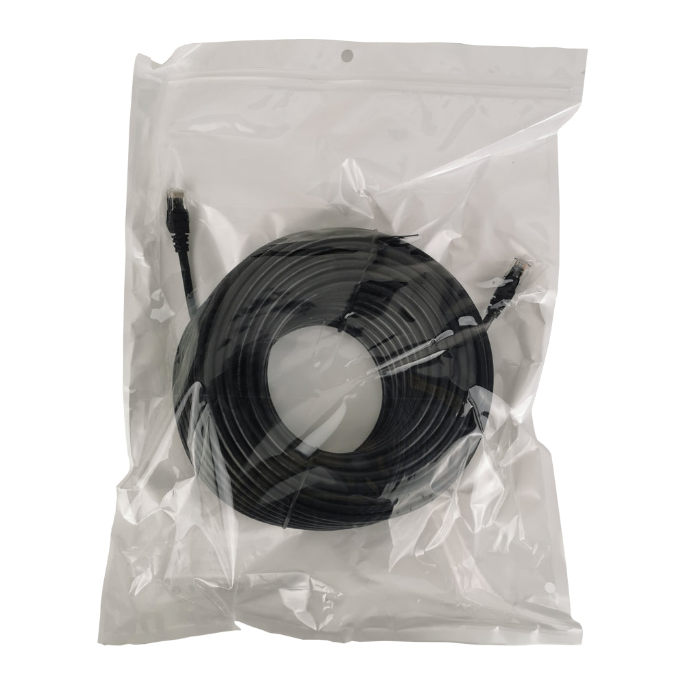 30m Black Ethernet Network Lan Cable CAT6 UTP 1000Mbps RJ45 8P8C Secondary image