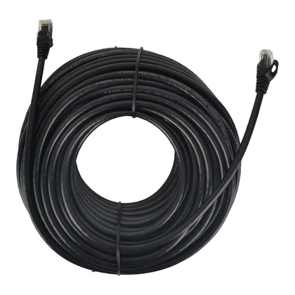 30m Black Ethernet Network Lan Cable CAT6 UTP 1000Mbps RJ45 8P8C