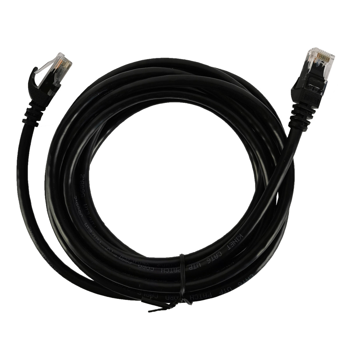 3m Black Ethernet Network Lan Cable CAT6 UTP 1000Mbps RJ45 8P8C Main image