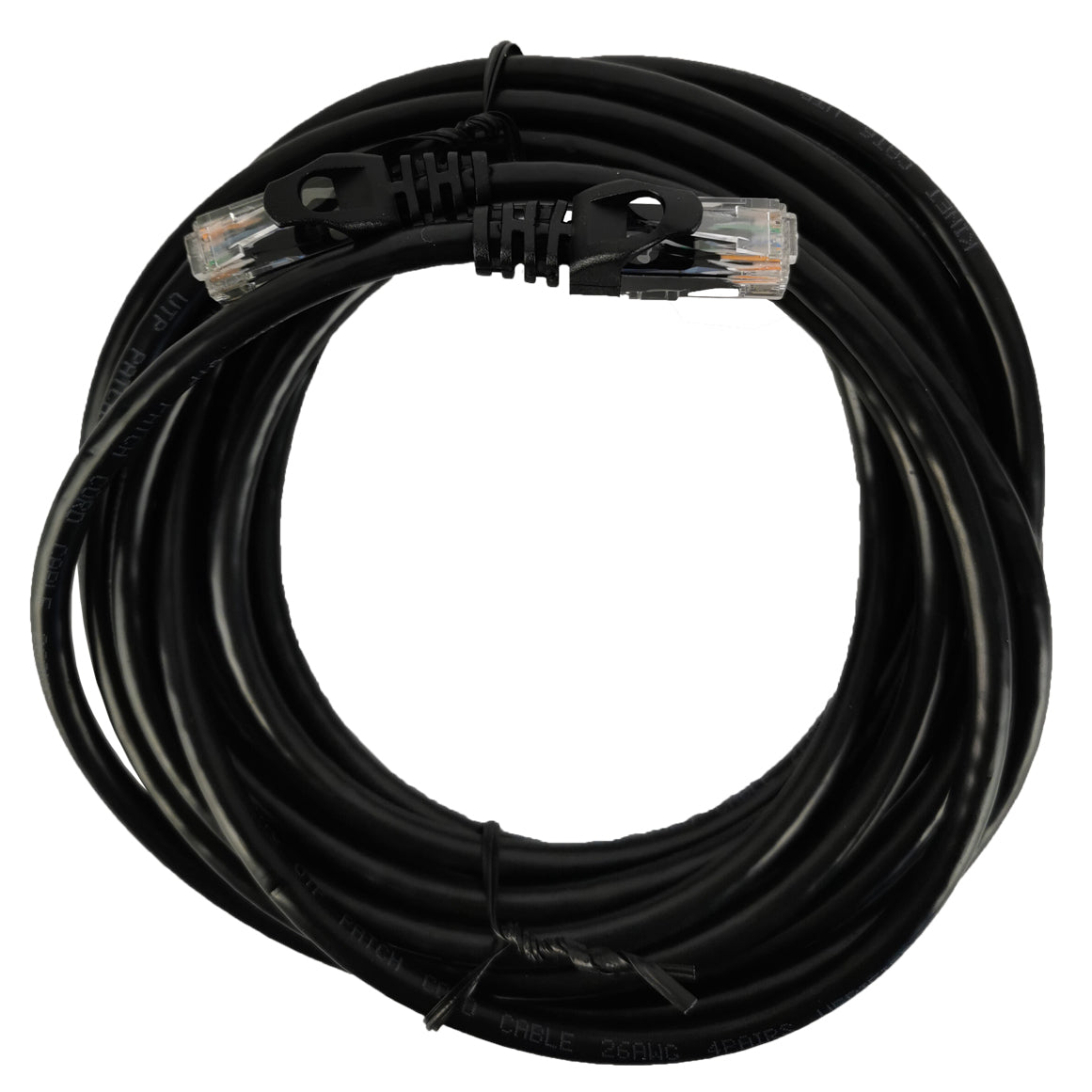 5m Black Ethernet Network Lan Cable CAT6 UTP 1000Mbps RJ45 8P8C Main image