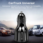 BK359 Car Universal Fast charging QC3.0 5-Ports Charger