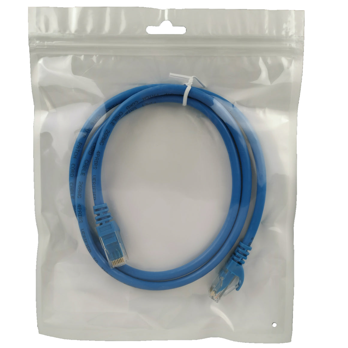 1m Blue Ethernet Network Lan Cable CAT6 UTP 1000Mbps RJ45 8P8C Secondary image