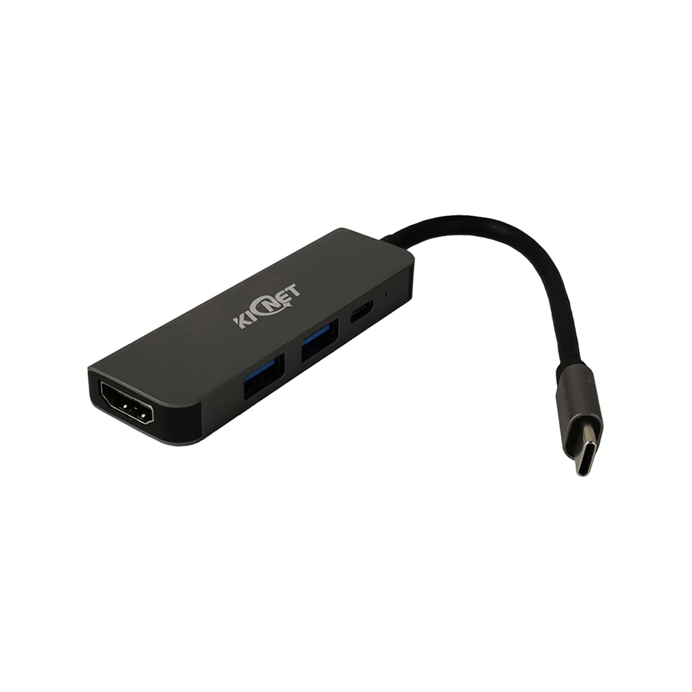 4 IN 1 USB Type C to 4K HDTV USB3.0 USB2.0 USB-C PD Hub Adapter Main image