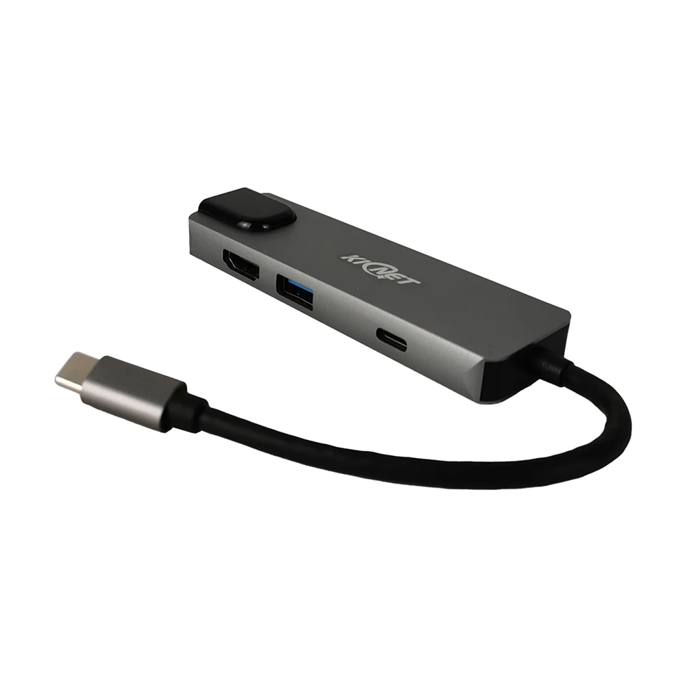 6 IN 1 USB Type C to 4K HDMI LAN USB3.0 USB-C PD SD TF Carder Read Hub Adapter