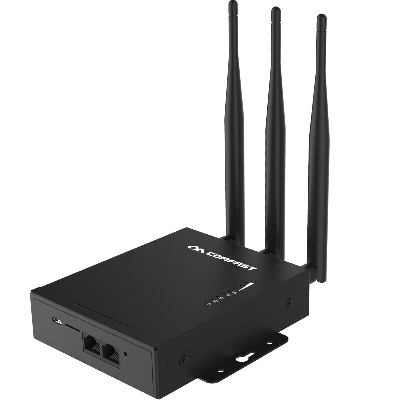 2.4G LTE Wireless AP Wifi Router Outdoor CPE plug and play 4G SIM card Waterproof Hotspot Wireless 3*5dBi antennas Main image