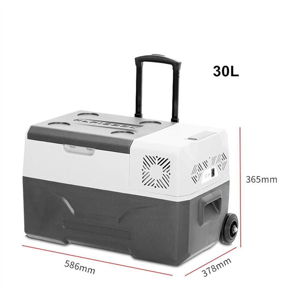 Car Refrigerator 12V/24V DC 110-240V AC Portable Cooler 30L 50L Freezer Secondary image